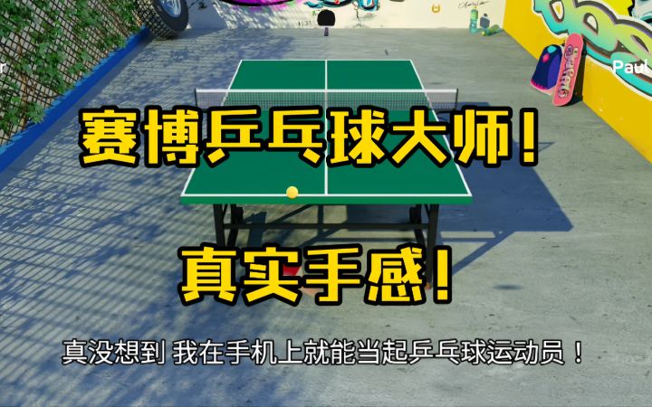 赛博乒乓球大师!真实手感!截图