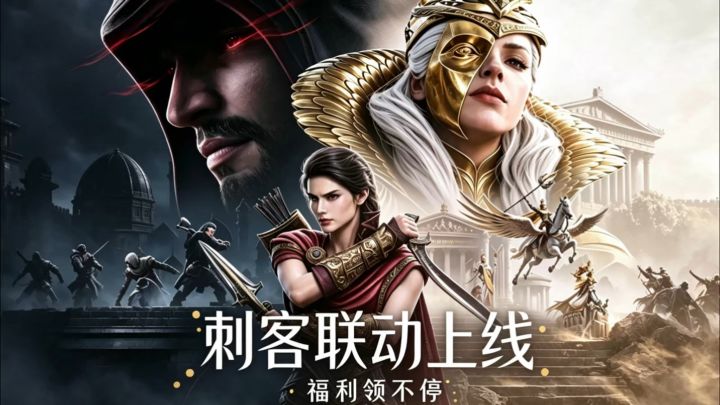 潮汐守望者 × 刺客信条!全部卡池保底一次性看懂~截图