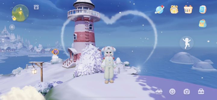和我一起在小镇的海边赏雪吧❄️截图
