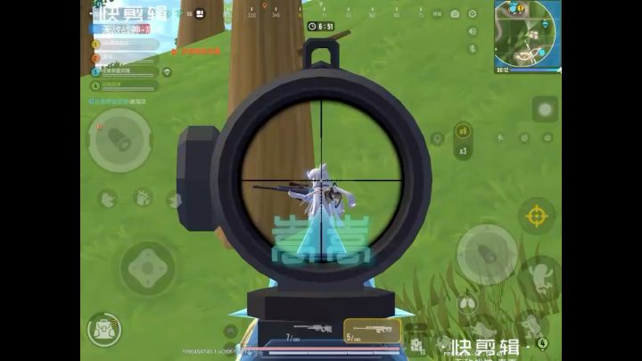 《你是懂狙击的》——上期回顾(第6集:12v12跳伞狙击,300米外超远击杀!)(配乐曲名:身入巴蜀魂入梦) #香肠派对 #斗罗大陆 #无敌战神 #狙击模式截图