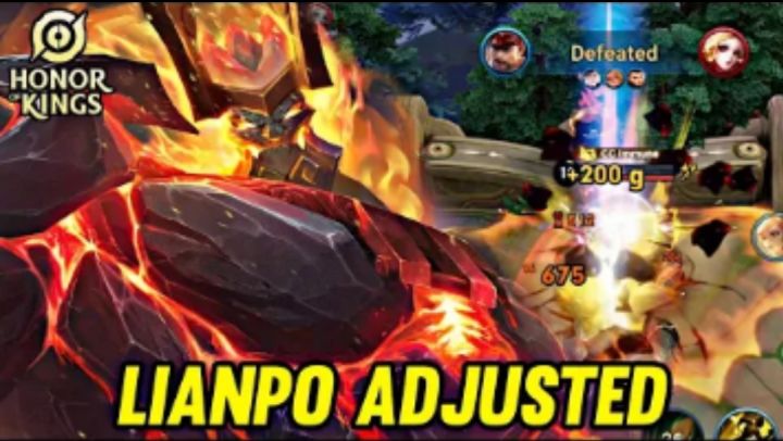 HOK: LIAN BO adjusted NEW patch - HONOR OF KINGS截图