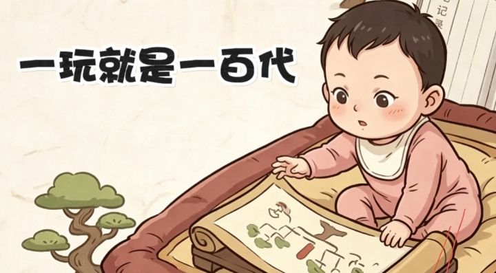 从婴儿到老去,再由后代延续,一款游戏玩一百代人截图