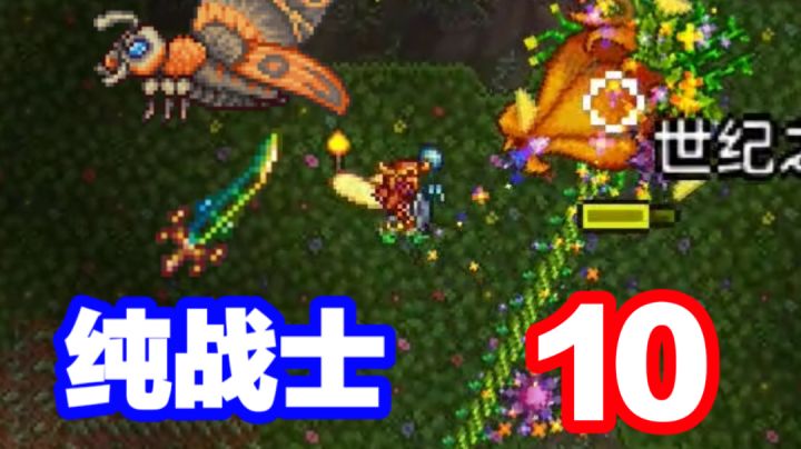 泰拉瑞亚纯战士开荒#10：双剑合璧截图