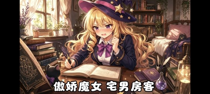 笨蛋魔女❌宅男房客❗45天魔法补习的甜蜜日常❗截图