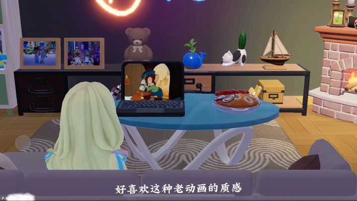 独居女生沉浸式吃饭看电影的晚间日常~截图
