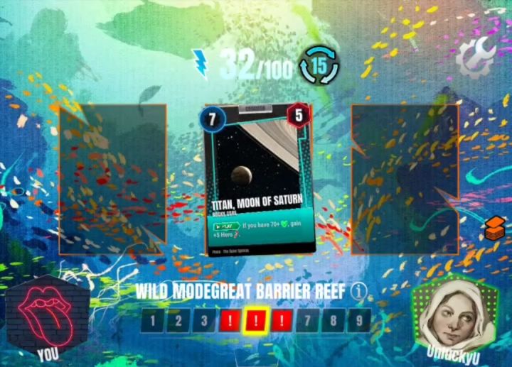 Wild Cards:洛基!难道你这鲨子不打牌让我回血,我就会受伤吗?截图