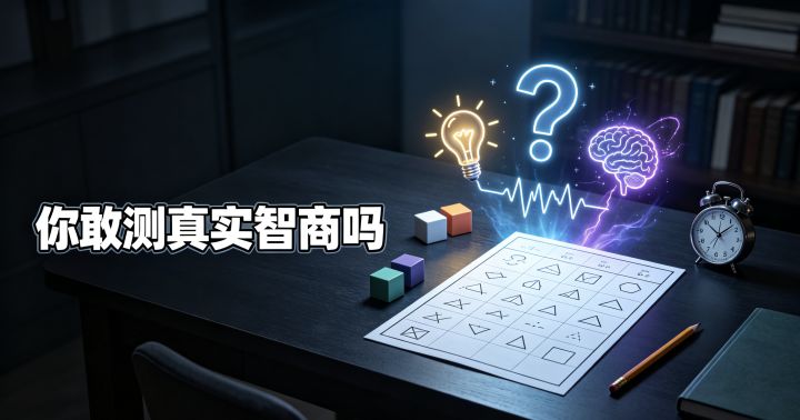 测测真实智商❗️这套图形推理太难了🌟截图