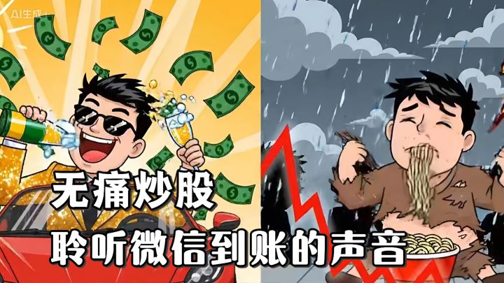 无痛炒股！加仓还是卖空做空，是吃海鲜鲍鱼，还是啃泡面！截图