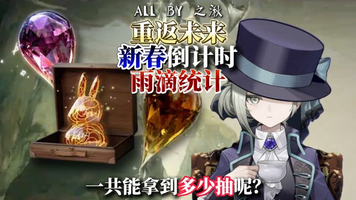 3.4新春版本将至,雨滴抽数统计来了截图