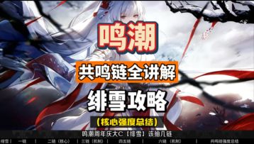绯雪共鸣链全讲解，命座分析及抽取建议，鸣潮3.3攻略。