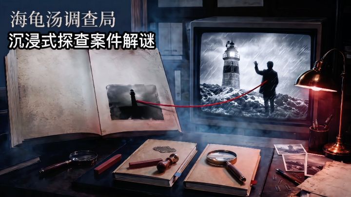以为是普通文字推理,没想到全程沉浸式探案!终于不用找人组队了截图