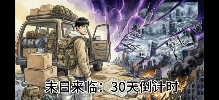 3种逃生方式,8种末日类型,剩余29天该做怎样准备❓❗截图