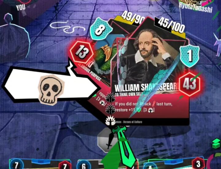 Wild Cards：洛基！哈哈哈~最后莎士比亚忘了攻击我！截图