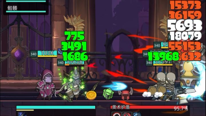 射击猎3.4万魔能要塞史诗通关视频截图