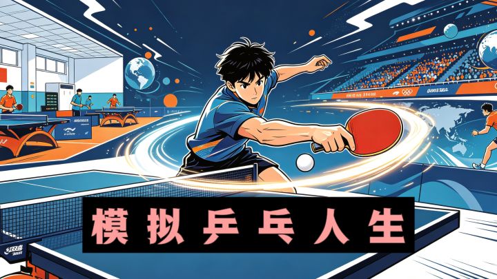 这次你来当乒乓球运动员,体验不一样的人生❗截图