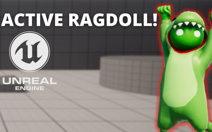 如何在UE5中制作一个活跃的布娃娃【UE5教程】截图