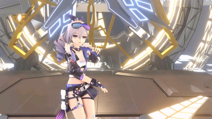 【星穹铁道mmd】银狼《心跳广谱》截图