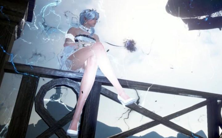 新手试玩 MMO老端游 黑色沙漠 新版本PVP战场 镰刀觉醒魔女 瓦伦西亚主城激情巷战截图