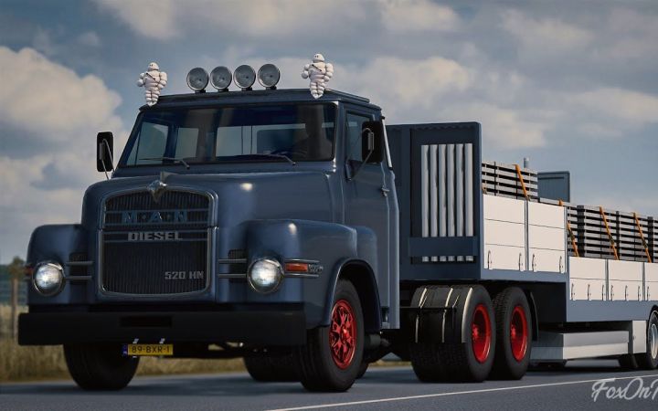 【YouTube】欧卡2mod_MAN 520 HN 和声音模块|ETS2 1.44 MAN 520 HN & Sound Mod | Euro Truck S截图
