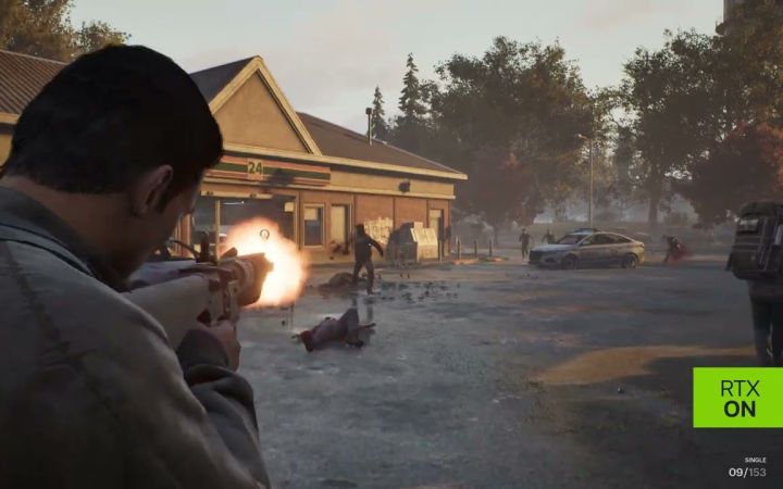 【4K】《浩劫前夕》CES新预告：DLSS3加持打僵尸截图