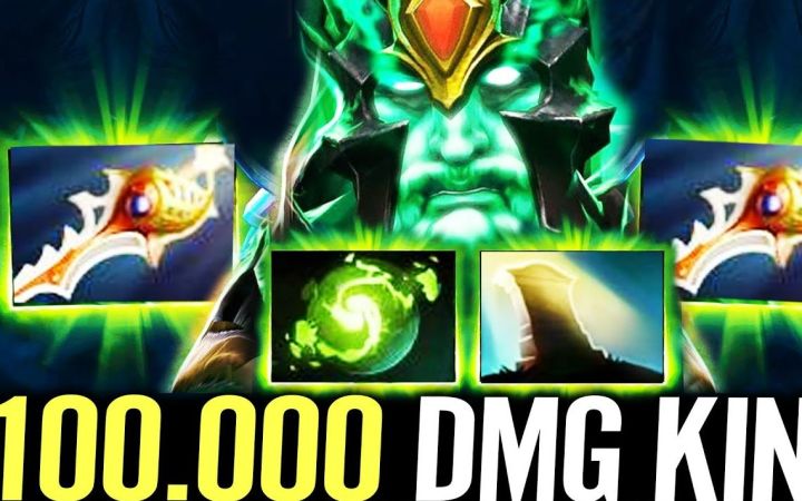 后期双圣剑+刷新球骷髅王VS神装美杜莎!67分钟超精彩局【DOTA2】截图