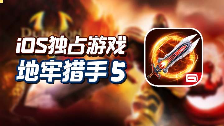 游戏考古，ARPG经典游戏地牢猎手5，iOS独占游戏截图