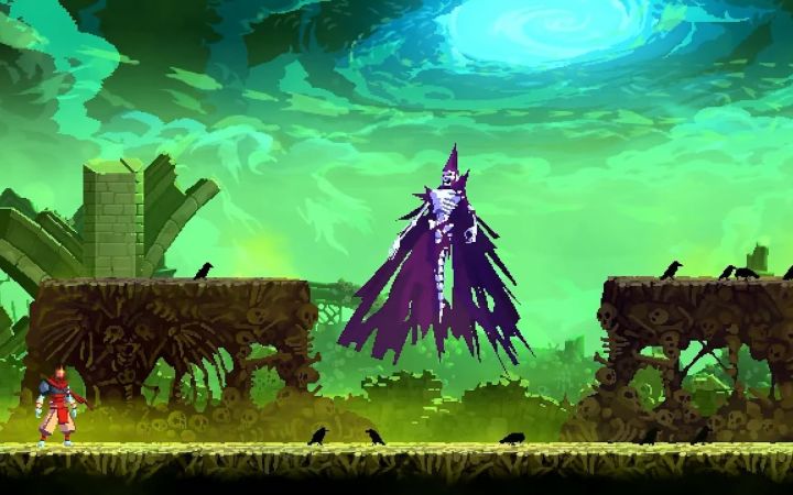 【IGN】《死亡细胞》「重返恶魔城」DLC实机预告 | 任天堂直面会截图