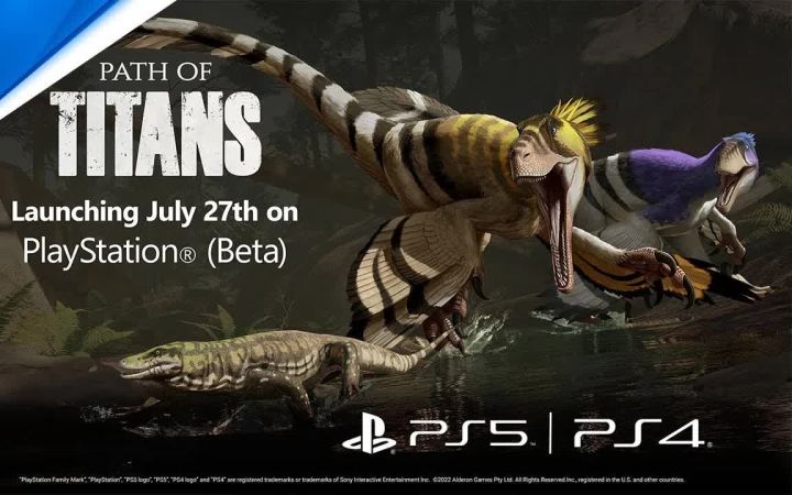多人在线恐龙模拟游戏《泰坦之路 Path of Titans》Beta测试宣传片截图