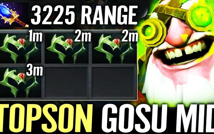 TOPSON 4系带火枪手+大推推A杖!【DOTA2】截图