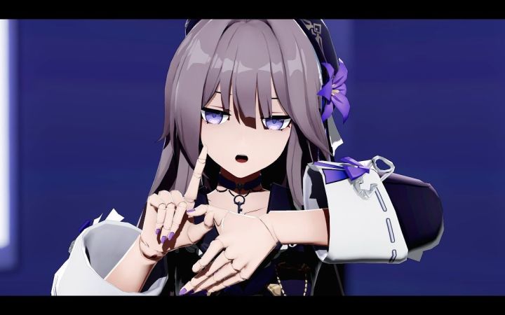 【崩铁MMD】Unknown Mother-Goose【黑塔】【搬运】截图