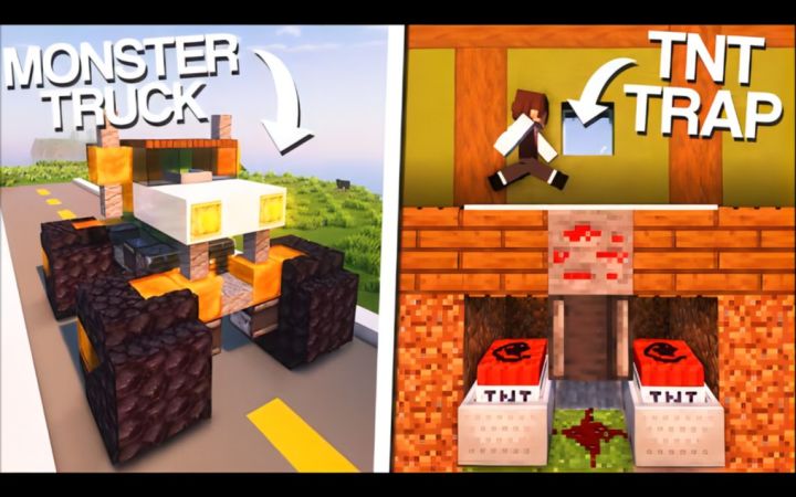 【Minecraft】5种简易的红石装置#7截图