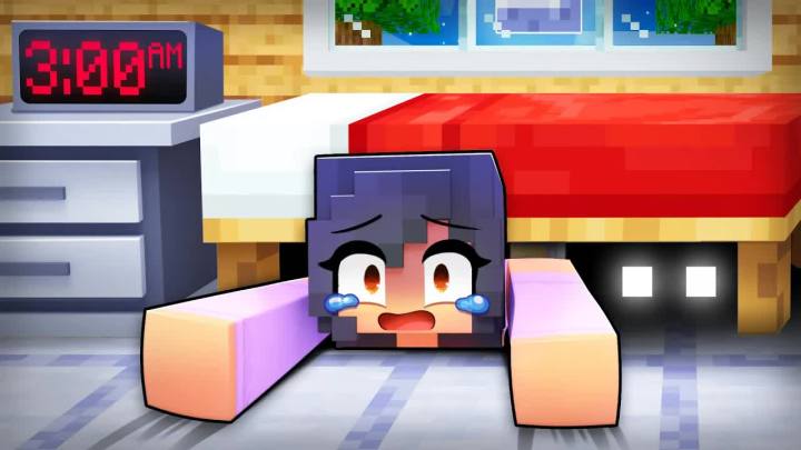 【Aphmau】不要在凌晨3点玩Minecraft…截图