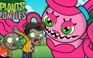 【搬运YouTube】如果长腿妈咪来到了植物大战僵尸丨植物大战僵尸动画与Poppy playtime 2动画