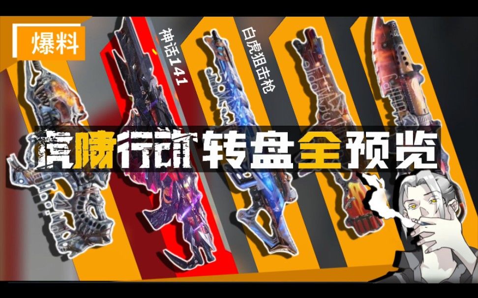 【CODM】“虎啸行动”版本 全转盘抢先预览截图