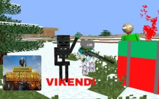 MC怪物学院动画丨PUBG (维肯迪地图)丨我的世界动画