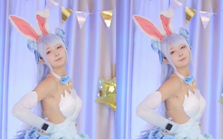 【鱼子酱】《强风大背头》公孙离花间舞限定 直播跳舞录屏截图