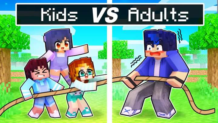【Aphmau】Minecraft 中的儿童与成人!截图