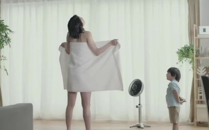 日本人连风扇广告都这么不正经……截图