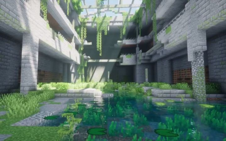 好强的既视感！《我的世界》mod「水没都市」已开放下载截图