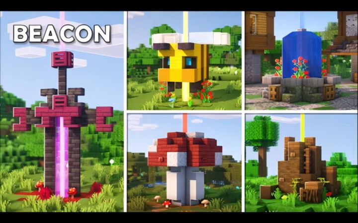 【Minecraft】5*信标装饰创意截图
