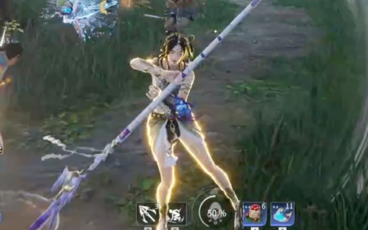 【永劫无间】她哪吒闹海居然闹了一首歌的时间截图