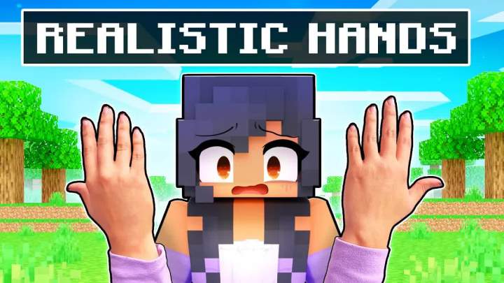 【Aphmau】Aphmau 在 Minecraft 中拥有真实的双手!截图