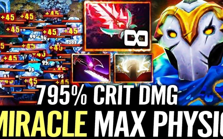 MIRACLE 超高暴击斯温 血棘+影刀【DOTA2】截图