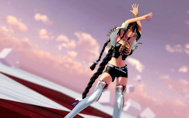【碧蓝航线MMD】Britney Spears - Baby One More Time【南达科他】截图