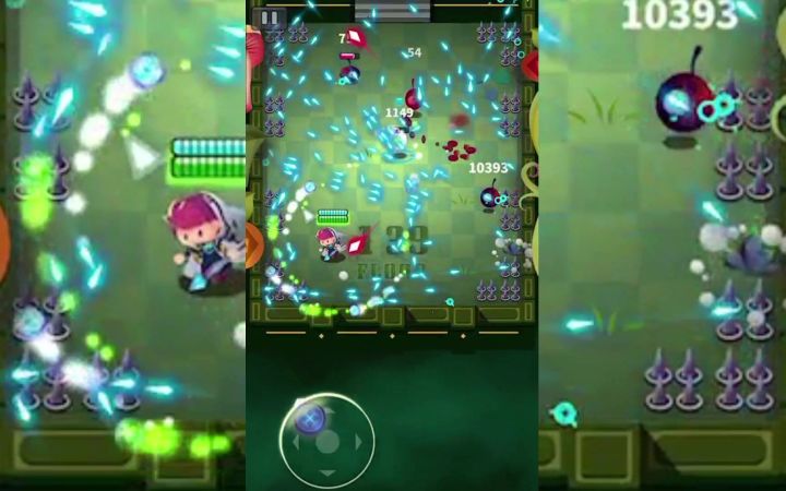 【小小法师】最新的无尽模式,100+关,视线逐渐模糊截图