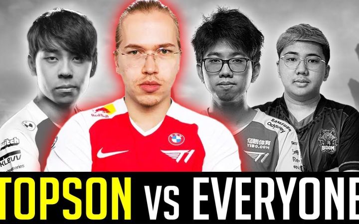Topson绝活弧光大战三位DOTA2职业选手,这是Ti双冠王的自信截图