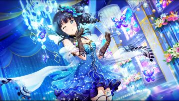 【LL群星闪耀】UR展示——【朝香果林-盛名之蓝】