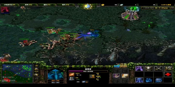 Dota大熊——路人虚空截图