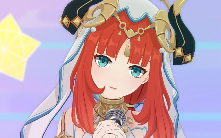 【原神MMD】如果我成为大统领【妮露】【搬运】截图