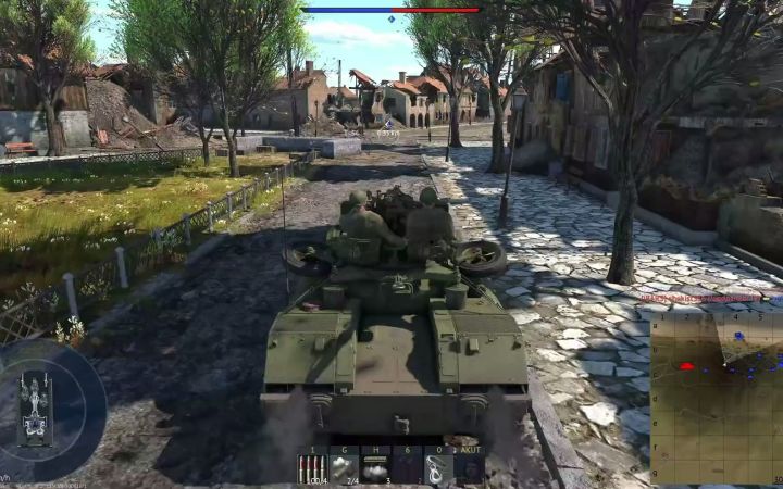 战争雷霆 苏系 BTR-ZD-War Thunder USSR - BTR-ZD截图
